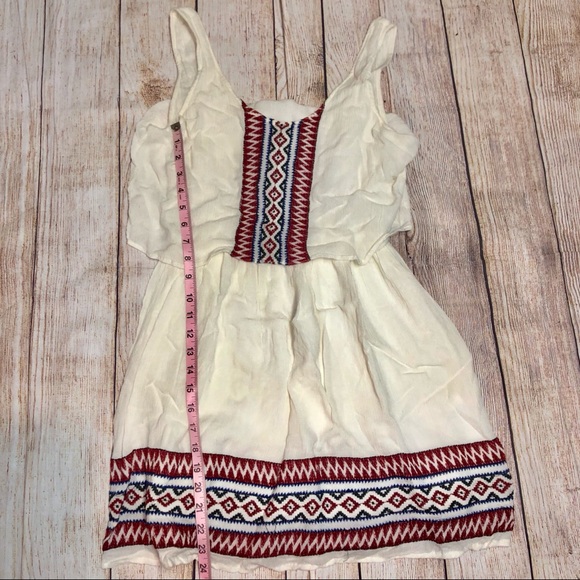 Forever 21 Embroidered Gauze Layered Dress - Picture 4 of 6